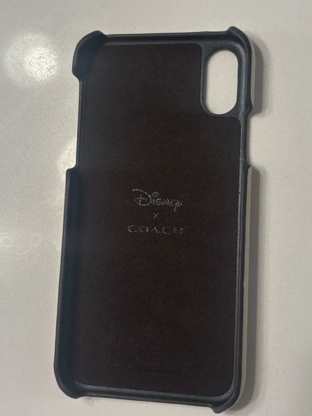 Coach x Disney Chalk White Posing Mickey Mouse Phone Case for Iphone X, XS